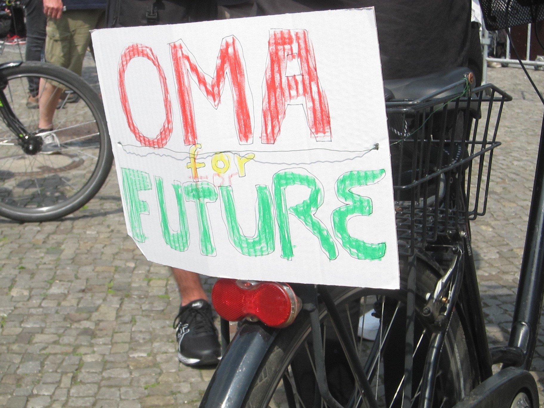 Fahrrad For Future Demo OMAS GEGEN RECHTS Berlin